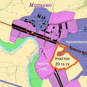 Участок сельхозназначения 20 га
