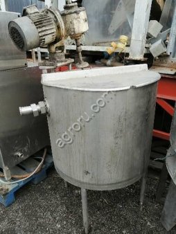 БУ Нержавеющая пищевая емкость 0,2 куб (200л).