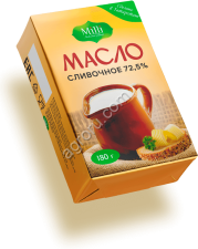 Масло сливочное 72,5% ГОСТ
