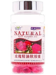 Капсулы Масло розы Natural, 100 кап,