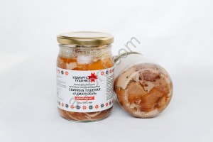 консервы мясные Свинина тушеная Удмуртская высший сорт
