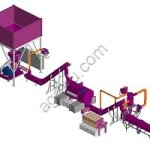 Линия производства масла из сои, 1000 кг/час (пищевое, однократное прессование)