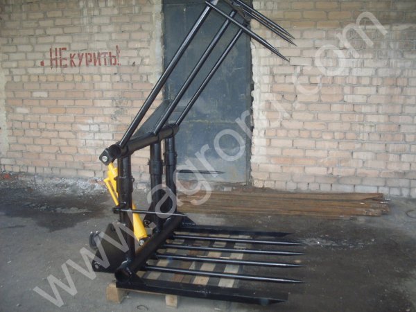 фронтальный погрузчик, КУН 0,8, ПКУ 10