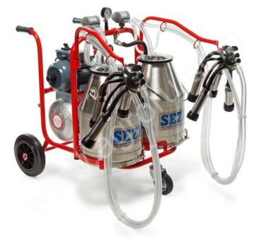 ДОИЛЬНЫЙ АППАРАТ SEZER (ТАНДЕМ) (2 бачка)