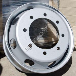 Диск колесный 6.75*19.5 ET135 8*275 D221 ЧКПЗ Камазенок серебристый КД с вент., (арт.: 167.510.3101012-02)