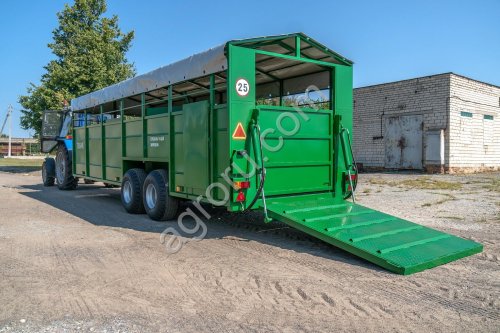 Тележка специализированная ТПС-6-01 (двухосная, для перевозки КРС)