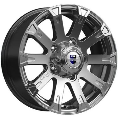 ДЛ 5*139.7 16*7 D98 ET35 К&К Байкал Dark_platinum, (арт.: 72293)