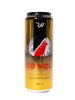 Напиток безалкогольный тонизирующий энергетический газированный RED WOLF 0,45 л. ж/б