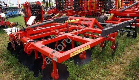 Борона дисковая БДМ трехрядная 5х3 прицепная складная