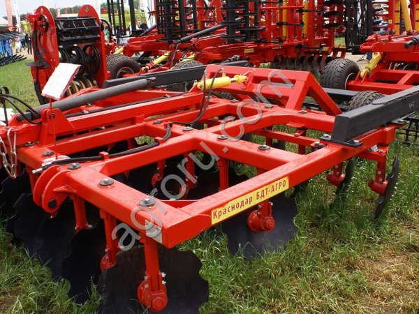 Борона дисковая БДМ трехрядная 5х3 прицепная складная