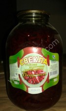 Свекла маринованная 3 л