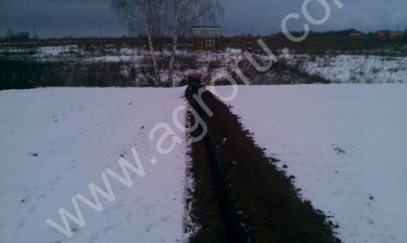 Грунторез бара траншеекопатель Barreto