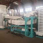 Линия для шелушения и сепарации фундука и абрикосовой косточки (миндаля)