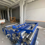 Станок бобиноразмоточный для производства туалетной бумаги