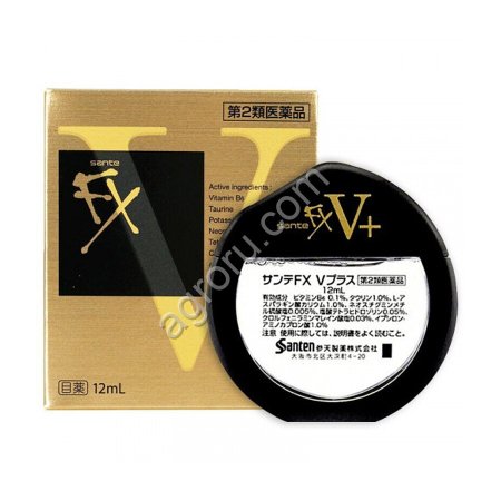 Японские капли  Sante FX V 12 мл (золотая упаковка),