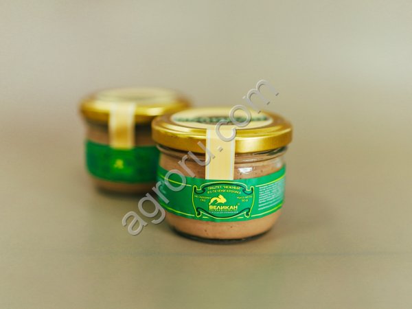 Паштет Нежный из печени кролика (90гр)