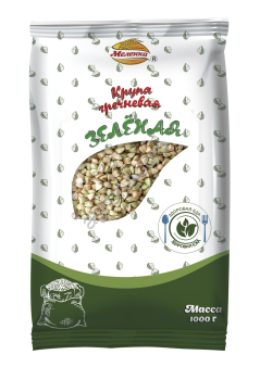 Крупа гречневая Купеческая ядрица 1 с зеленая