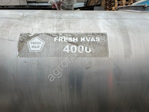 Б/У Охладитель молока закрытого типа на 4000 литров FRESH Milk.