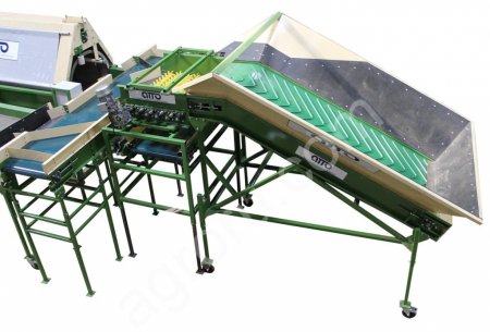 Конвейер ленточный приемный КЛП-2 (с установкой для отбивки от земли)