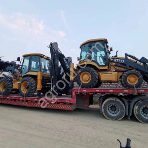Экскаватор - погрузчик RANTEX RT777 с телескопической стрелой