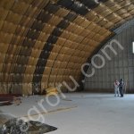 Безкаркасный ангар