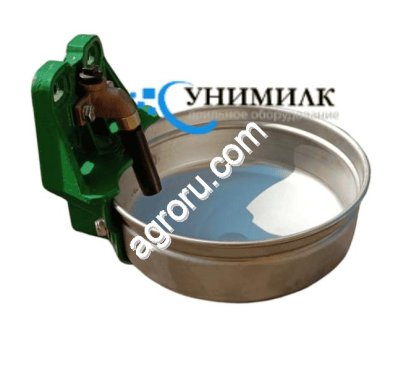 Индивидуальные поилки из нержавеющей стали для КРС от завода Унимилк