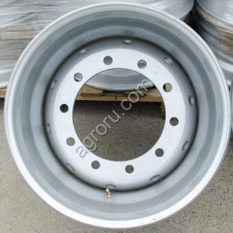 Диск колесный 11.75*22.5 ET0 10*335 D281 16мм LongStar серебристый с вент., (арт.: 00-00003092)