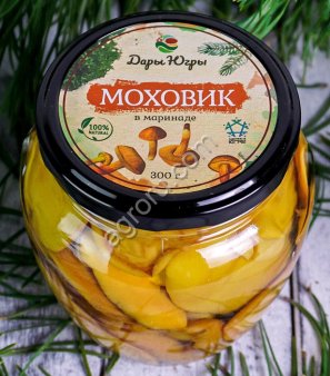 Маринованные моховики / ДАРЫ-ЮГРЫ-ХМАО / 300 гр