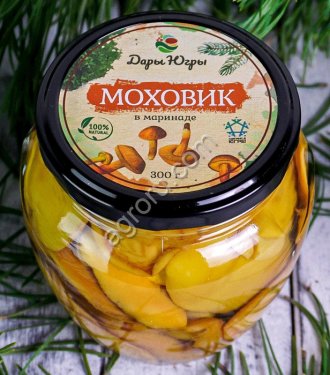 Маринованные моховики / ДАРЫ-ЮГРЫ-ХМАО / 300 гр