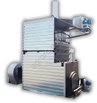 Котел для зерносушилки на твердом топливе