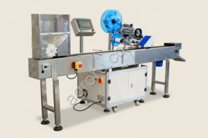 Автоматический этикетировщик ЭМ05.06 с вертикальной подачей 150 шт/мин