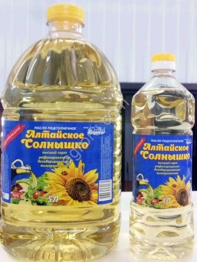 Масло подсолнечное рафинированное высший сорт