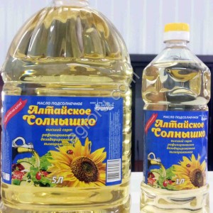 Масло подсолнечное рафинированное высший сорт