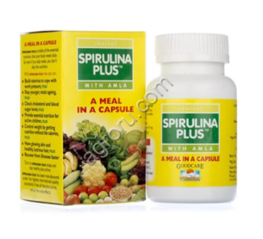 Cпирулина Плюс с Амлой (Spirulina Plus) 60 капсул