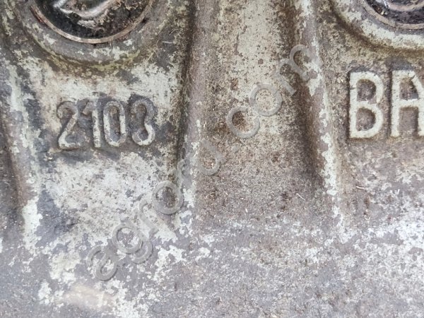 Двигатель ВАЗ 2103, 1982-1983г, ретро.