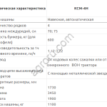 Картофелесажалка навесная 4х рядная КСМ-4Н