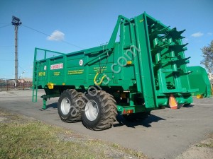 Машина для внесения твердых органических удобрений МТУ-18