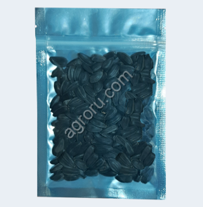 Трехшовный металлизированный пакет с прозрачной стороной с замком зип лок