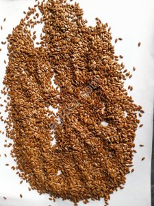 Лен коричневый