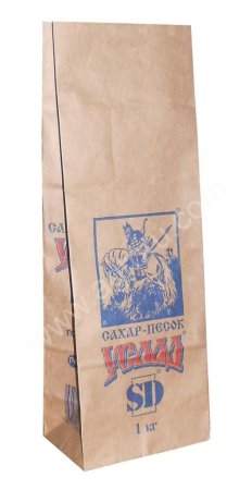 Бумажный пакет для сахара