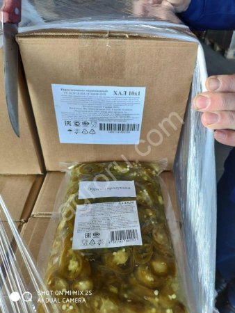 Перец халапеньо зелёный конс  пакетах