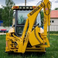 Экскаватор-погрузчик БЛ-45 с челюстным ковшом