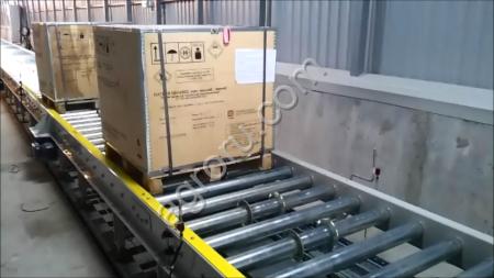 Приводной роликовый конвейер для паллет