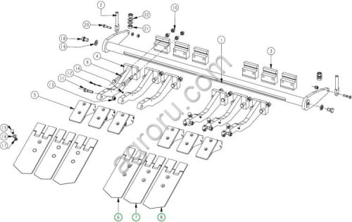 Лемех 3102.08.15 для AVR Spirit 5200