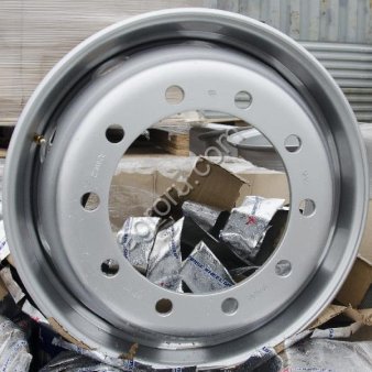 Диск колесный 8.25*22.5 ET165 10*335 D281 (уп) SRW Грузовой автомобиль серебристый КД с вент., (арт.: 9228204)