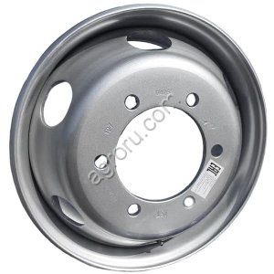 Диск колесный 6.00*17.5 ET127 6*205 D161 (уп) JST Тата серебристый КД (10мм) под шпильку без вент., (арт.: БП-00002759)