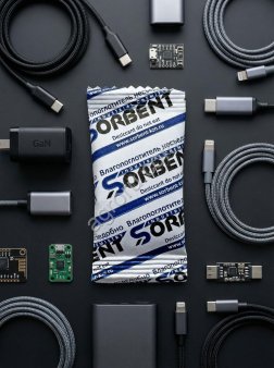Силикагель для контейнерных перевозок SORB-DRY BAG CONTAINER по 1000 грамм.