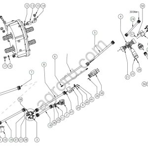 Карданный вал W.300E.008 для AVR Spirit 5200