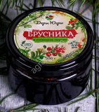 Брусника лесная в сосновом сиропе из молодых сосновых шишек / ДАРЫ-ЮГРЫ-ХМАО / 250 гр