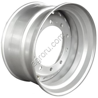 Диск колесный 14.00*22.5 ET0 10*335 D281 16мм JST серебристый с вент., (арт.: БП-00003071)